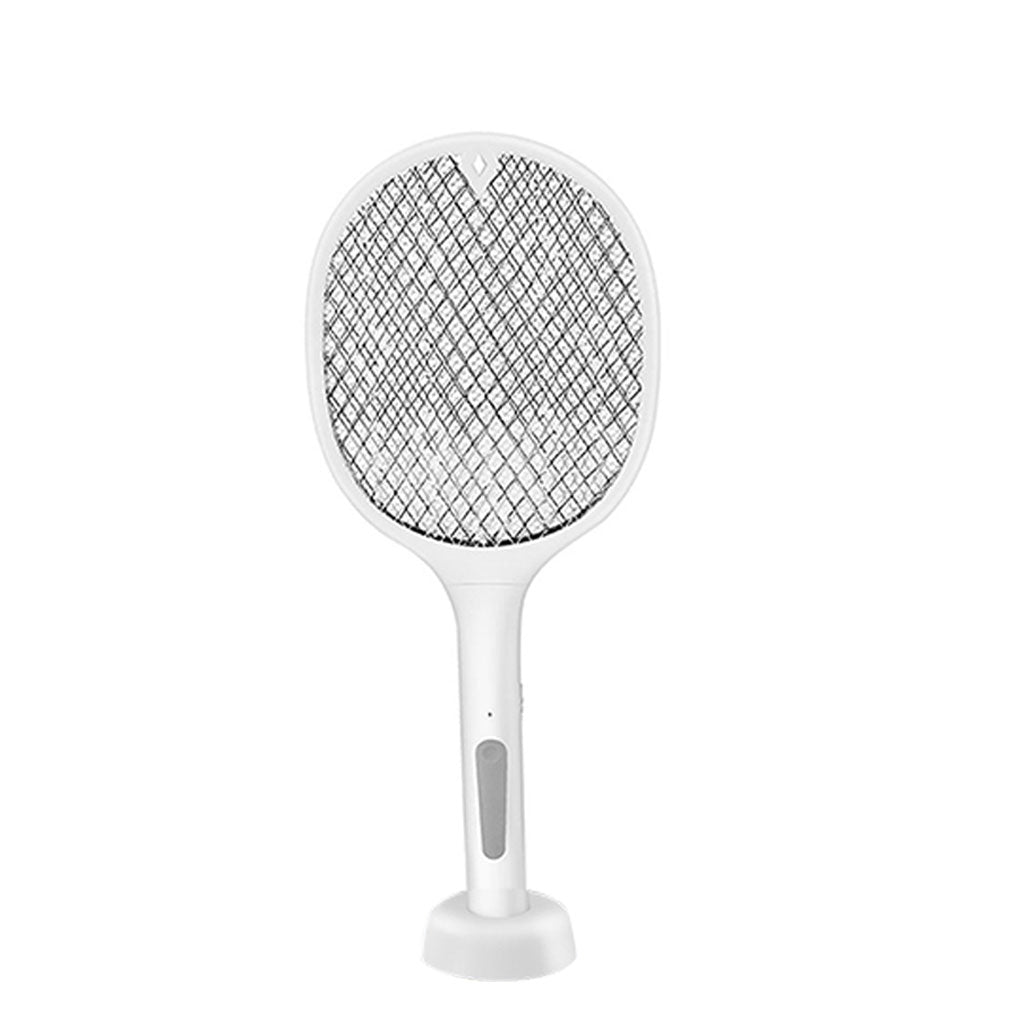 Mosquitoes Lamp & Racket 2 In 1 Electric Fly Swatter