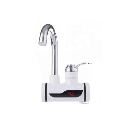 Tank-less Electric Hot Water Heater Faucet Kitchen Instant Heating Tap Water With Led